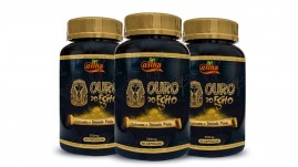 Kit 3 de Ouro do Egito  Crcuma e pimenta preta contra dores e inflamaes